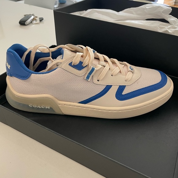 Brand new Coach sneakers 10.5 ctysl retro - color chalk - Picture 2 of 7